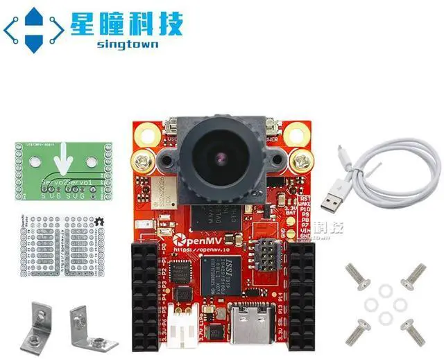 Alt view image 4 of 5 - SingTown OpenMV Cam RT1062 Genuine SingTown - Enterprise Industrial Smart AI Camera 5MP High Definition Image Processing IoT Machine Learning Object Detection TensorFlow Robotics
