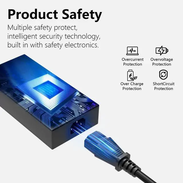 Alt view image 5 of 5 - 230W Charger for Gigabyte Aorus 15G 15P Aero 15 16 17 Laptop Chicony A17-230P1A A12-230P1A Power Supply