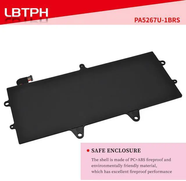 Alt view image 4 of 5 - LBTECH PA5267U-1BRS Battery Replacement for Toshiba Portege X20W-D-10Q X20W-D-11N X20W-D1252 -E-10X -D-14G -E-BTO -D-10R X20W-E 11.4V 44Wh
