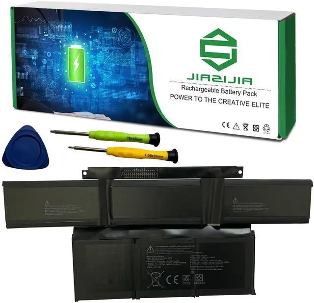 Main image of JIAZIJIA G3HTA072H Laptop Battery Replacement for Microsoft Surface Laptop Studio 1964 14.4 inch Series Notebook G3HTA071H Black 11.38V 56.3Wh 4948mAh