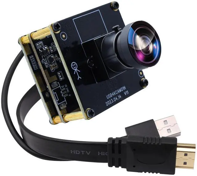 Main image of SVPRO HDMI USB Camera 4K Wide Angle Camera Module for Computer Monitor Projector Dual Output Lightburn Camera 2X Digital Zoom Webcam Board H.264 8MP USB2.0 Laser Engraver Camera,120deg Distortion-Free
