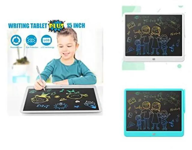 Main image of TEKFUN Gift Ideas for Everyone, 15inch LCD Writing Tablet Drawing Board, Teen Girl Boy Gifts Age 10 and Up, Home and Office Message Board Erasable Writing Tablet for Business Meeting