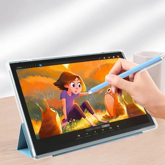Alt view image 4 of 5 - 10 Inch Tablet Android 14 Tablets With Case Stylus 6GB RAM+32GB ROM Support 1024GB Expand, 6000mah Battery 10 IN Android Tableta, 2MP+8MP Dual Camera WiFi-6 Bluetooth 10.1'' IPS HD Touch Screen Tab.