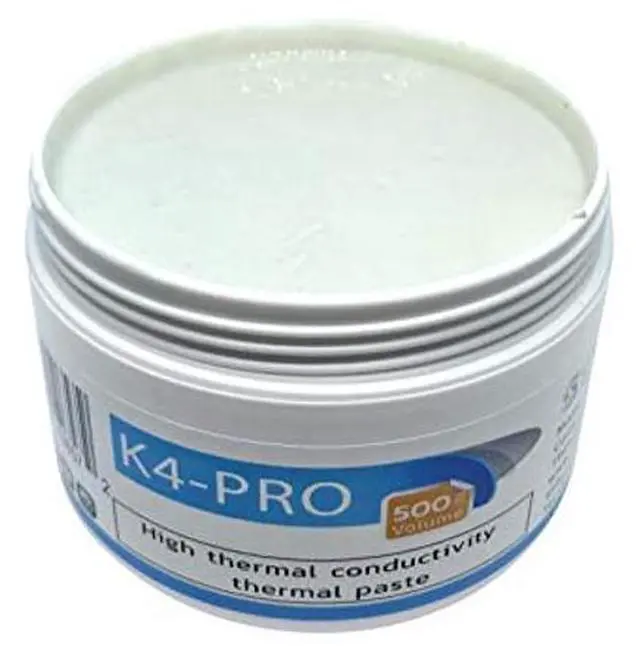 Alt view image 3 of 5 - K4-PRO 500g high Thermal Conductivity Thermal Paste K 4,6 W/m.K for Computer heatsinks Ideal for laptops and Apple iMac, CSGR