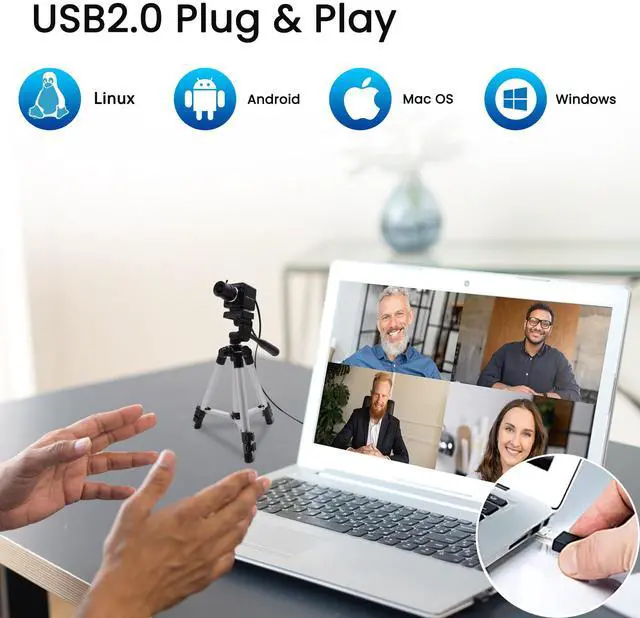 Alt view image 4 of 5 - SVPRO USB 1080P 60fps High Speed 260fps@360P,120fps@720P Industrial Video Camera with 2.8-12mm Zoom Lens, Manual Focus Close-up Camera for Windows, Linux, MacOS, Android
