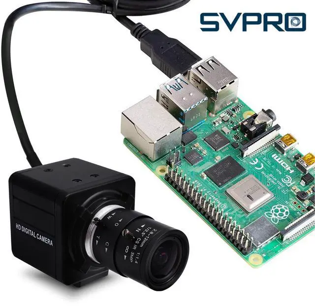 Alt view image 5 of 5 - SVPRO USB 1080P 60fps High Speed 260fps@360P,120fps@720P Industrial Video Camera with 2.8-12mm Zoom Lens, Manual Focus Close-up Camera for Windows, Linux, MacOS, Android
