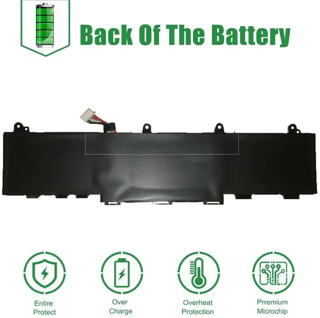 Alt view image 5 of 5 - JIAZIJIA CC03XL L78555-005 Laptop Battery Replacement for Hp EliteBook 830 835 G7 G8 Series HSTNN-DB9Q L77608-2C2 11.55V 53Wh