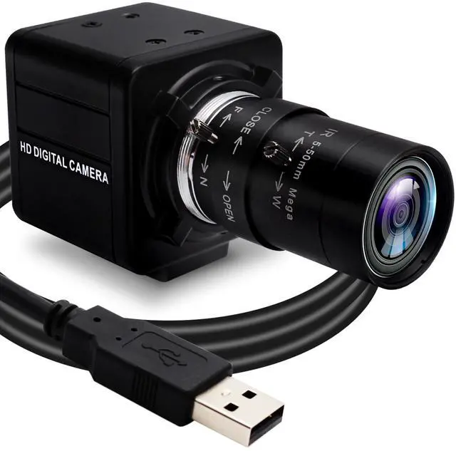 Main image of SVPRO 1080P 60fps USB Camera High Speed 260fps@360P,120fps@720P UVC Camera for Golf Swing,Maual Focus Webcam with 5-50mm Varifocal Lens 10X Optical Zoom for Computer Laptop