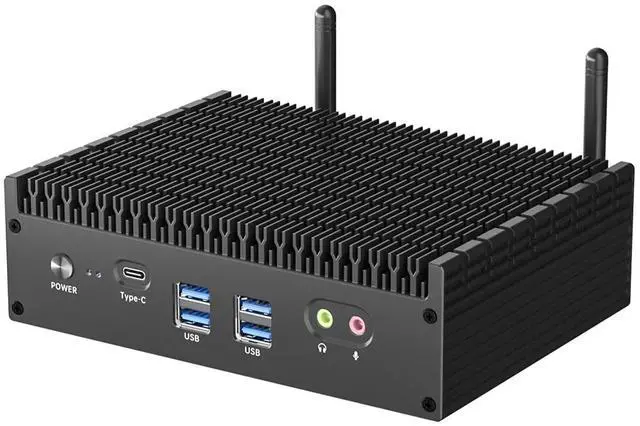 Main image of TOPGRO K3 Mini PC 13th Gen Core i7-1355U, Fanless Mini Computers(10C/12T, Up to 5.0GHz) 32GB DDR4/1TB PCIe4.0 SSD, Small PC Win11 Pro, 8K UHD/2.5G LAN/Thunderbolt 4/WiFi 6E/BT5.3, Home&Office
