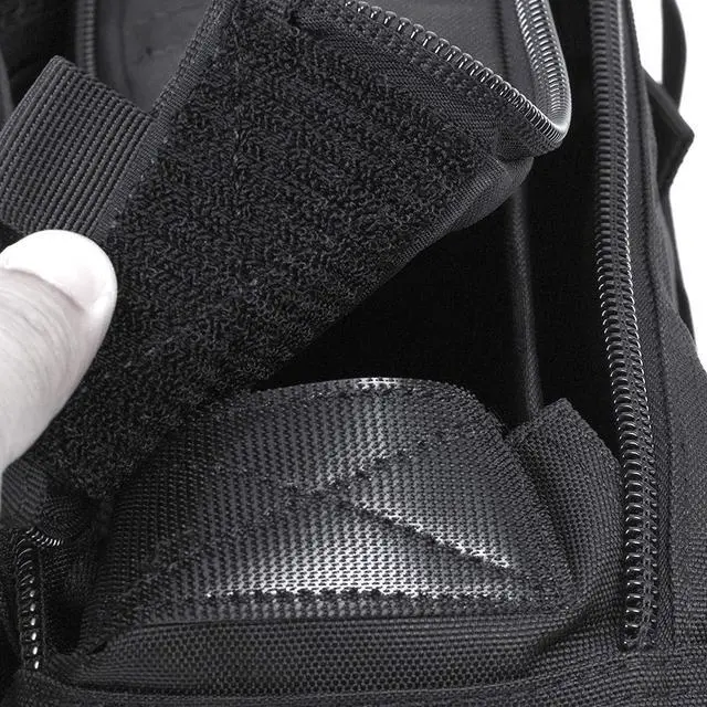 Alt view image 4 of 5 - Seibertron Pro-Multifunction Shoulder Messenger Bag Fit for 14.1" Laptop Black