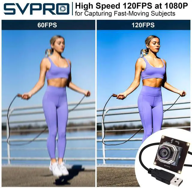 Alt view image 3 of 5 - SVPRO 120FPS 1080P Autofocus Camera Module for Computer Laptop IMX577 12MP UVC Camera 4K 30fps Lightburn Camera USB2.0 Industrial Video Camera Wide Angle Bord Camera for Computer Vision