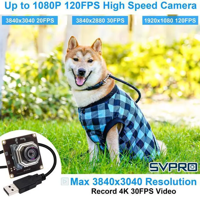 Alt view image 2 of 5 - SVPRO 120FPS 1080P Autofocus Camera Module for Computer Laptop IMX577 12MP UVC Camera 4K 30fps Lightburn Camera USB2.0 Industrial Video Camera Wide Angle Bord Camera for Computer Vision