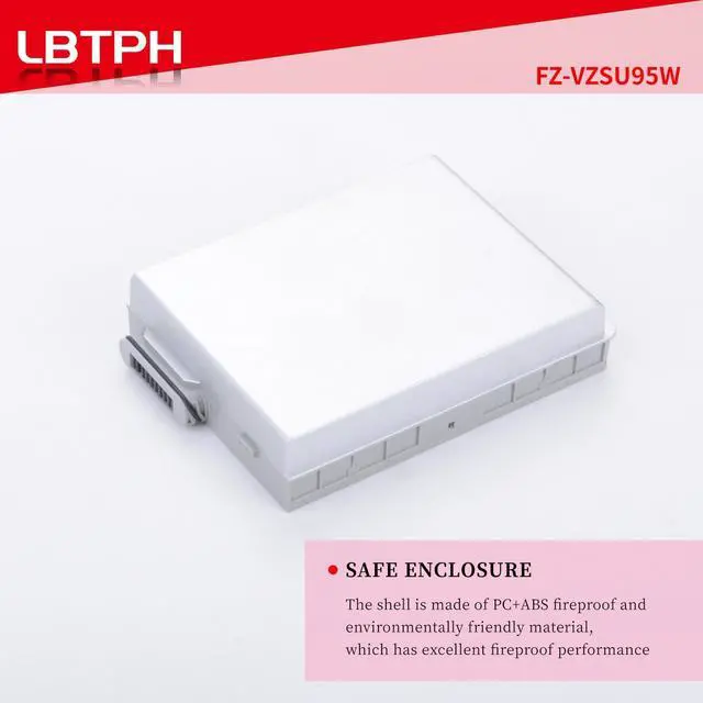 Alt view image 5 of 5 - FZ-VZSU95W 49Wh Tablet Replacement Battery For Panasonic Toughpad FZ-B1 FZ-B2 FZ-M1 FZ-M1C Series FZ-VZSU0JW FZ-VZSU0HW FZ-VZSU94 FZ-VZSU94W FZ-VZSU94JS FZ-VZSU94R FZ-VZSU94K FZ-VZSU95 FZ-VZSU95JS