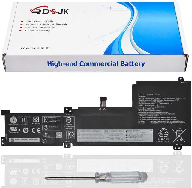 Main image of L19L4PF1 L19M4PF1 L19C4PF1 Laptop Battery for Lenovo Ideapad 5-15 5-15IIL05 5-15ARE05 5-15ITL05 5i Series L19D3PF3 L19C3PF5 L19M3PF6 L19L3PF2 L19C3PF4 5B10W86940 5B10W86948 5B10W86950 SB10W86951 70Wh