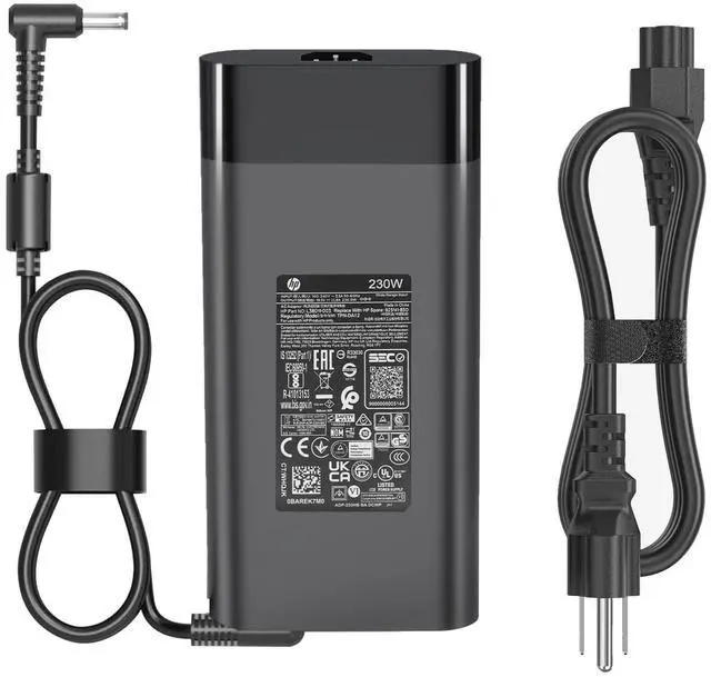 Alt view image 2 of 5 - 230W Charger Fit for HP Omen 15 16 HP OMEN Transcend,Victus 16 by HP Gaming Laptop HP ZBook Fury 16 G8 G9 G10 11.8A AC Adapter