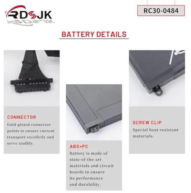 Alt view image 5 of 5 - RC30-0484 RZ09-0484 Laptop Battery for Razer Blade 18 2023 RZ09-0484X 2024 RZ09-0509 Series RZ09-04840GH4-R3G1 RZ09-0484SEH3-R3E1 RZ09-0484SEH3-R3U1 RZ09-0484TGH3-R3G1 RZ09-0484TGM3-R3G1 15.4V 91.7Wh