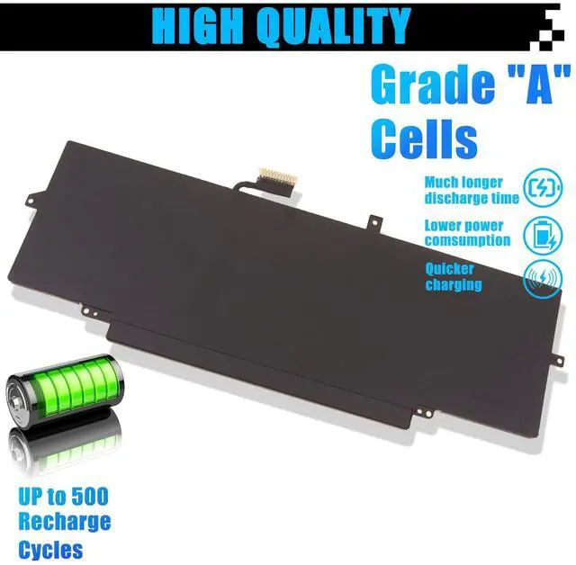 Alt view image 5 of 5 - AOMKA 47XV3 Laptop Battery Replacement for Dell Latitude 9330 2-in-1 Latitude 9330 Series Notebook 047XV3 05Y3T9 0GK1M0 11.55V 50Wh 4113mAh