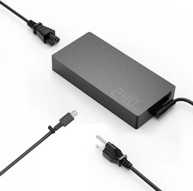Main image of Slim 240W Charger for Asus ROG Zephyrus G16 (2024) GU605 GU605M GU605MZ GU605MZ-G16.U94080 Gaming Laptop 20V 12A Power Supply Adapter Cord