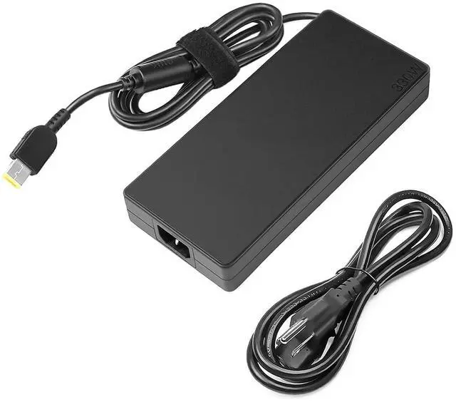 Main image of haoctrers New 330W Slim Charger for Lenovo Legion pro 9 7 7i 5i 5 RTX 4060 4070 4080 4090 Gaming Laptop 20V 16.5A AC Power Supply Adapter Cord
