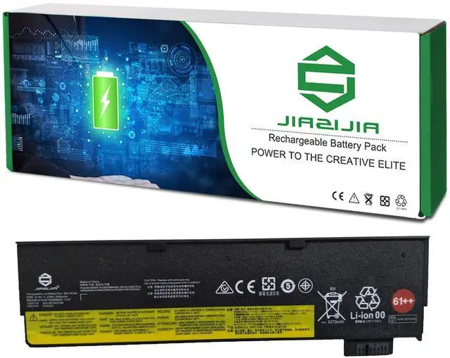Main image of JIAZIJIA 01AV427 SB10K97584 61++ Laptop Battery Replacement for Lenovo ThinkPad T470 P51S P52S T480 T570 T580 TP25 A475 A485 Series Notebook 4X50M08812 01AV428 01AV492 SB10K97585 10.8V 72Wh 6600mAh