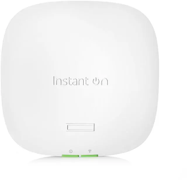 Main image of HPE Networking Instant On Access Point AP22 2x2 WiFi 6 Indoor Wireless Access Point | Long Range, Secure, Smart Mesh Support | Power Source Not Included | US Model (R4W01A)