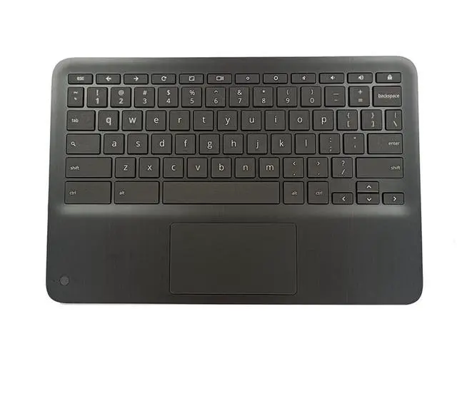 Main image of Replacement for HP Chromebook x360 G3 EE 11 Laptop Upper Top Cover Case Palmrest Keyboard Touchpad Assembly Part Non-WFC L92214-001