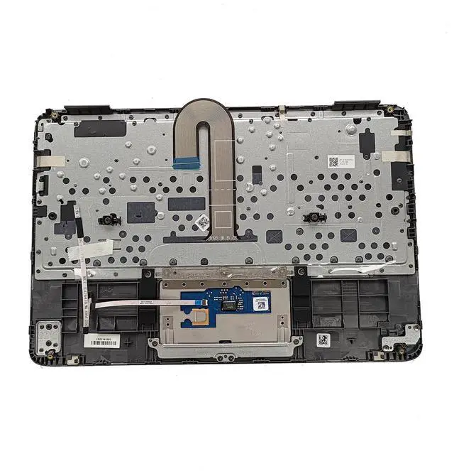 Alt view image 2 of 5 - Replacement for HP Chromebook x360 G3 EE 11 Laptop Upper Top Cover Case Palmrest Keyboard Touchpad Assembly Part Non-WFC L92214-001