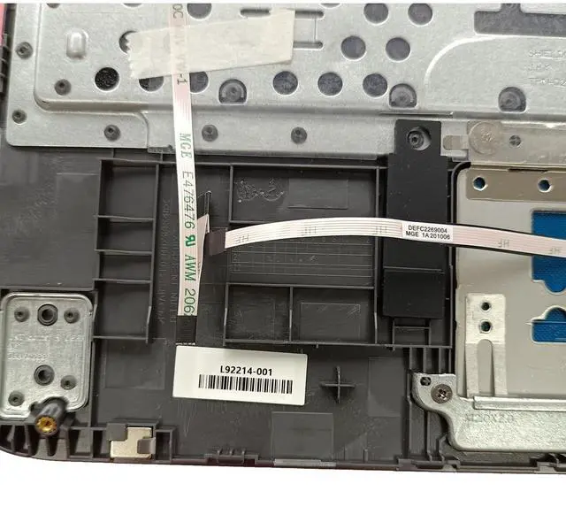 Alt view image 5 of 5 - Replacement for HP Chromebook x360 G3 EE 11 Laptop Upper Top Cover Case Palmrest Keyboard Touchpad Assembly Part Non-WFC L92214-001