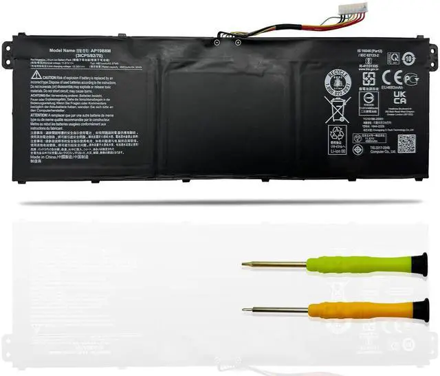 Main image of UGXKNAE AP19B8M Laptop Battery for Acer Swift 3 SF314-59SF314-59-56F2 SF314-59-78Z8 TravelMate P4 TMP414-51 TMP414-51-54HA Porsche Design Book RS AP714-51GT-75VS Series Notebook KT0030G024