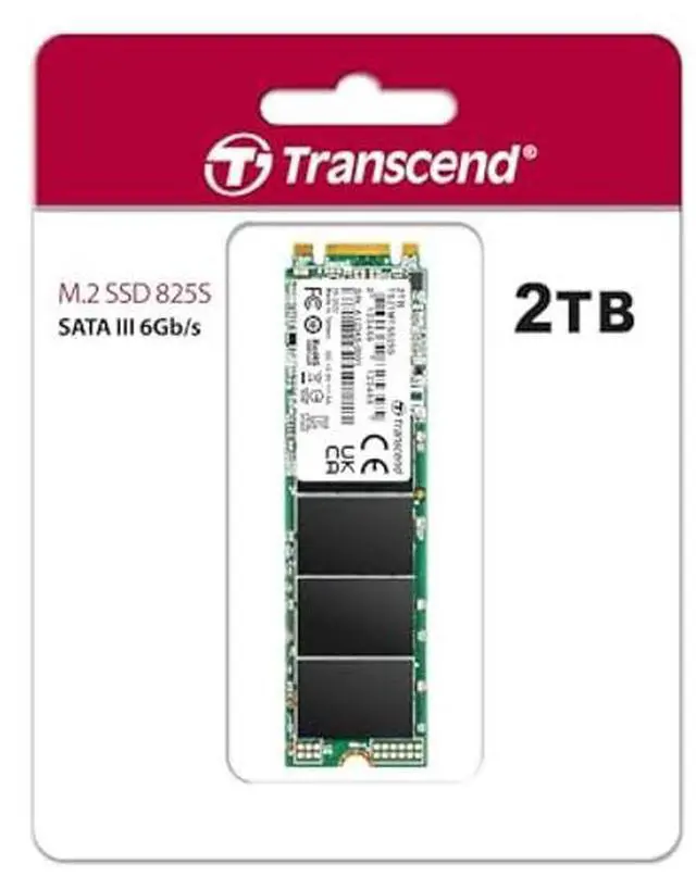 Alt view image 2 of 5 - Transcend 2TB MTS825S M.2 2280 SATA3 SSD, Internal Solid State Drive, Compatible with Laptop & PC Desktop, SLC Cache - TS2TMTS825S