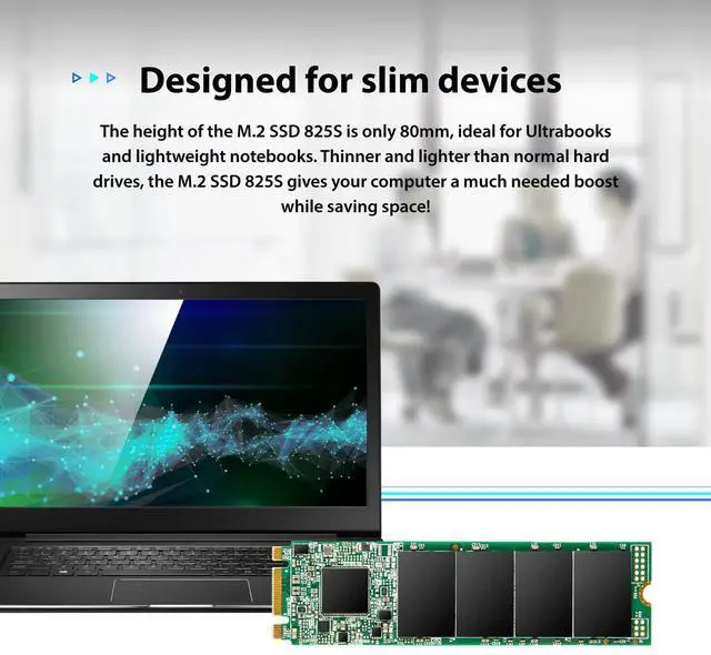 Alt view image 5 of 5 - Transcend 2TB MTS825S M.2 2280 SATA3 SSD, Internal Solid State Drive, Compatible with Laptop & PC Desktop, SLC Cache - TS2TMTS825S