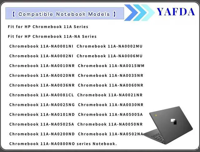Alt view image 5 of 5 - FO02XL Laptop Battery Replacement for HP Chromebook 11A 11A-NA 11A-NA0001NI 11A-NA0002NI 11A-NA0002MU 11A-NA0010NR 11A-NA0030NR 11A-NA0500SA 11A-NA0800NO 11A-NA0200ND TPN-DB0A L97355-005 L97353-2D1