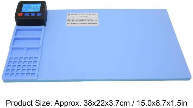 Alt view image 4 of 5 - CPB Heating Pad for Smartphone, Smartphone Screen Separator Remover Machine Repair Tools with LCD Display Temperature, 6 Screwdriver Slot, 10, for Phone for Android Phone