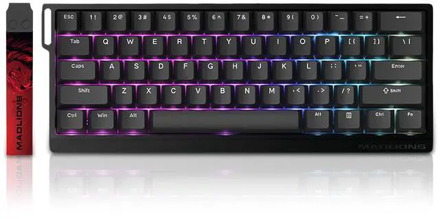 ZMX MADLIONS MAD 60 HE Rapid Trigger RGB Gaming Keyboard,60