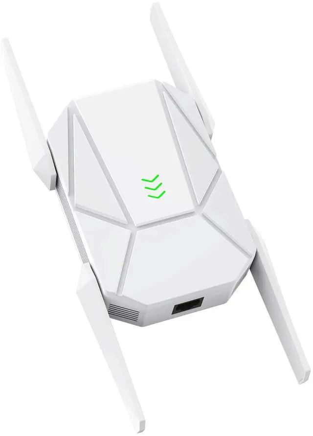 Main image of 2025 AX1800 WiFi 6 Extender Signal Booster - Dual Band 2.4G/600Mbps & 5.8G/1200Mbps, WiFi Extender with Gigabit Port, 802.11AX Tech, 12999 Sq.Ft Long Range WiFi Repeater, Connects 100+ Devices
