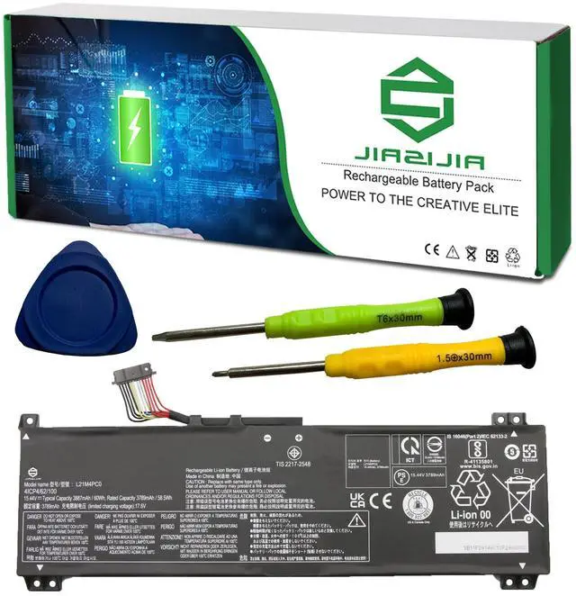 Main image of JIAZIJIA L21M4PC0 SB11F24146 5B11F24158 Laptop Battery Replacement for Lenovo Legion 5 15IAH7 Series L21M4PC2 L21C4PC1 L21B4PC0 L21M4PC3 L21D4PC1 L21M4PC1 L21L4PC0 L21C4PC0 L21D4PC0 15.44V 60Wh