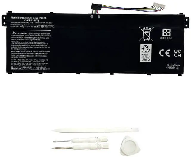 Main image of Yafda AP20CBL Battery Replacement for Acer Aspire 5 A515 A315-58 A515-45G A515-46 A515-56 A515-56T A715-42G Swift 3 SF314-511 SF314-43 Vero AV14-51-53YS AV15-51 TravelMate Spin B3 Chromebook 315