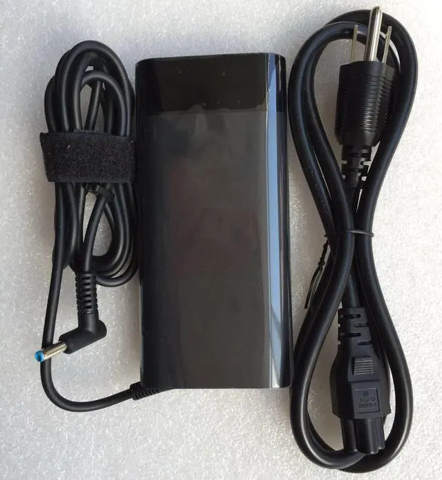 Alt view image 2 of 4 - New 90W TPN-CA09 (937520-002) 90 Watt 19.5V 4.62A AC/DC Adapter&Cord for HP Laptop