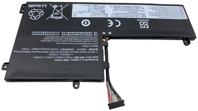 Alt view image 3 of 5 - Uniwings L17M3PG2 Laptop Battery Replacement for Lenovo Legion Y530-15ICH Y545-PG0 Y540-17IRH Y540-15IRH Y7000P Y7000 Y7000-2019-PG Series L17C3PG1 L17L3PG1 L17C3PG2