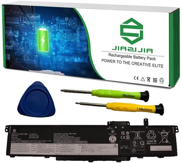 Main image of JIAZIJIA L21L6P70 Laptop Battery Replacement for Lenovo ThinkPad P16 Gen 1 2022 Gen 2 2023 Series Notebook SB10W51995 5B10W51894 L21M6P70 SB10W51994 5B10W51893 Black 11.55V 94Wh 8095mAh
