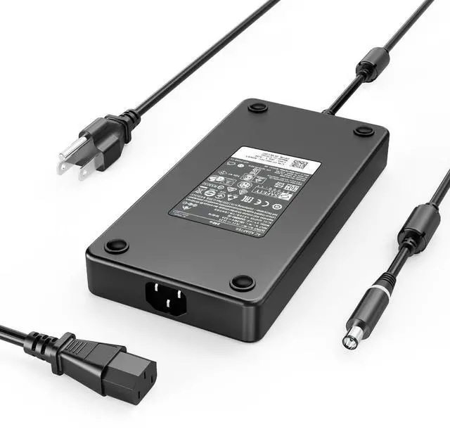 Main image of HNHTKJ 240W Charger Fit for Dell Alienware M15 17 15 R3 R4 R5 R2 13 M17 X51 M17X M18X G5 G7, Precision 7710 7540 M6400 M6500 M6700 M6800 J211H GA240PE1-00 AC Adapter Power Cord