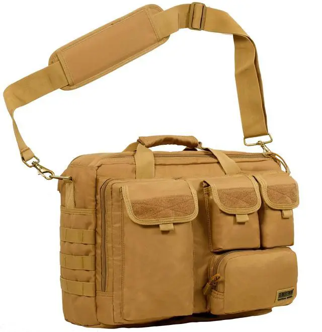 Main image of Seibertron Pro-Multifunction Shoulder Messenger Bag Fit for 14.1" Laptop Khaki