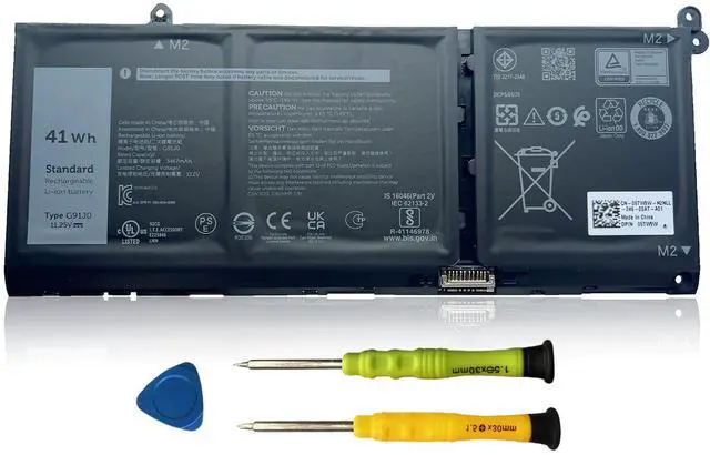Main image of AOMKA 41Wh G91J0 Battery Replacement for Dell Latitude 3320 3330 3420 3520 Inspir 3510 3511 3515 3525 3530 5310 5410 5418 5510 5515 5518 14 Plus 7420 7415 2-in-1 Vostro 5620 5625 V6W33 TN70C 11.25V
