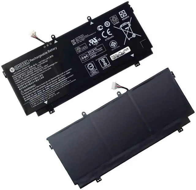 Alt view image 5 of 5 - HP SH03XL 859356-855 Laptop Battery for HP Spectre X360 13-AC0XX 13-AC033DX 13-AC023DX 13-AC013DX 13-AC063DX 13-AC052NA 13-W0XX 13-W063NR 13-W013DX 13T-AB000 HSTNN-LB7L 859026-421 CN03XL 11.55V 57.9WH
