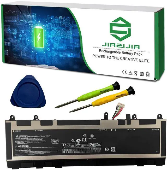 Main image of JIAZIJIA WP06XL Laptop Battery Replacement for Hp Elitebook 830 835 840 845 860 865 G9 G10 X360 1040 G9 G10 ZBook Firefly 16 G9 G10 Series Notebook M73470-005 HSTNN-IB9Z M64308-171 11.58V 76Wh 6304mAh