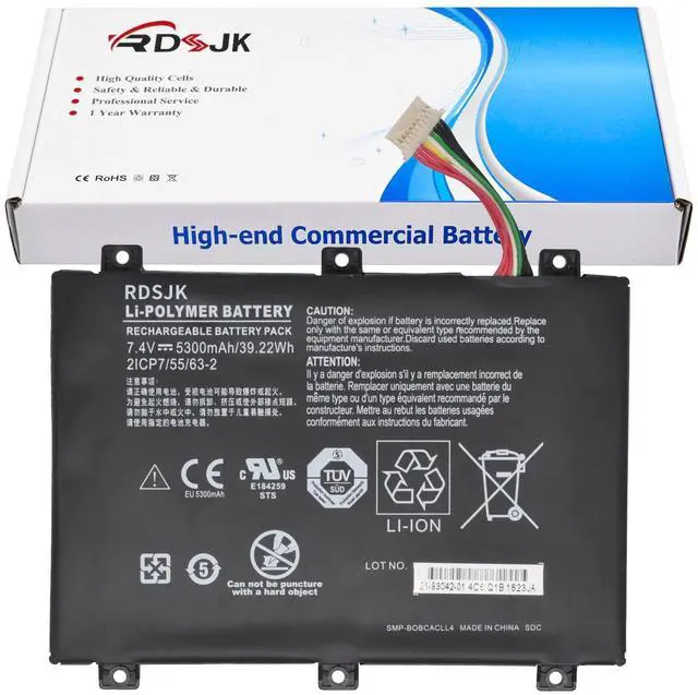 Main image of SMP-BOBCACLL4 21-93042-01 Laptop Battery for Xplore XSlate B10 IX101B2 D10 iX101B1 Bobcat Rugged IX101B1 Thinkpad P72 Series SMP-B0BCACLL4 SMPSBINTL 2ICP7/55/63-2 7.4V 39.22Wh