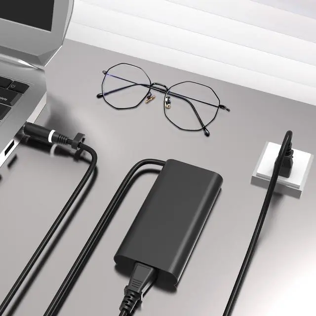 Alt view image 4 of 5 - 240W 12.31A 19.5V DA240PM200 AC Charger [GaN Tech] for Dell Alienware M17 R1 R2 R3 R4 R5 M17X R2 R3 M18X M15 17 15 R3 R4 R5 Area-51m R2 G3 G5 G7 ADP-240GB BA Laptop Power Supply Adapter Cord