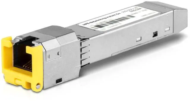 Main image of HPE Networking Instant On 10GBase-T SFP+ RJ45 30m Cat6A Transceiver for Copper Ethernet Connections (S0G18A)