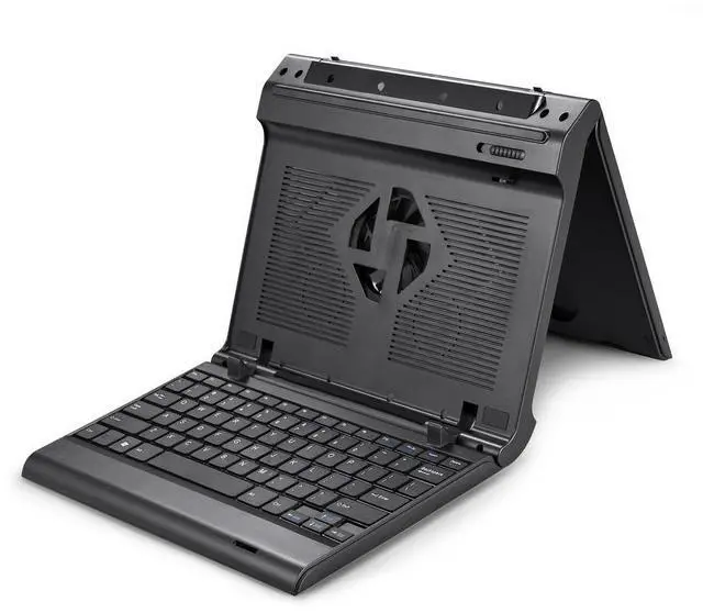 Main image of 2Cool Pro-Cooling Stand with Keyboard for Mac/PC (2C-SK02-BK)
