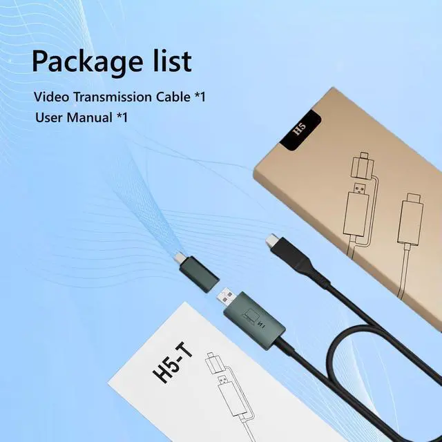 Alt view image 5 of 5 - 14'' Triple Laptop Screen Extender +2-in-1 USB-A/C Video Signal Conversion Cable Adapter, Compatible with M1/M2/M3/M4 MacBook and and No Thunderbolt 4 Type C Port Laptops (Need to Download Driver)